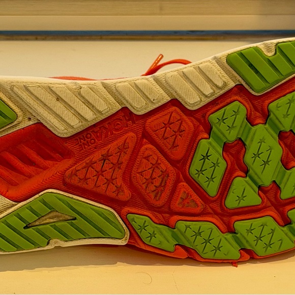 Hoka Arahi 6 Orange Running Shoes Men’s Hoka One One Athletic Sneakers size 11D - Picture 6 of 8